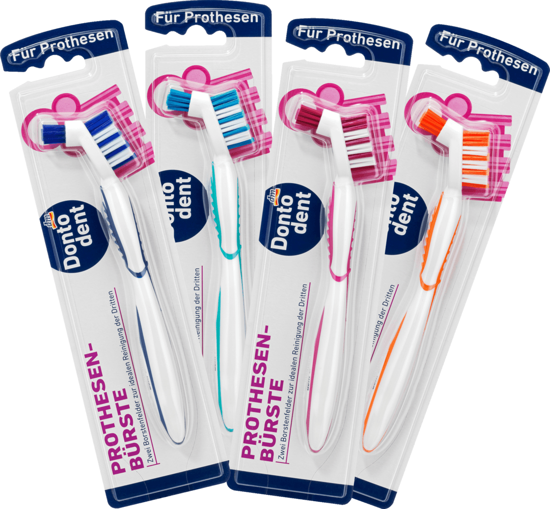 

Щетка для чистки зубных протезов Dontodent