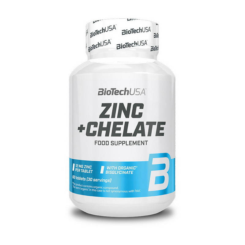 

Витамины BioTech USA Zinc + Chelate 60caps