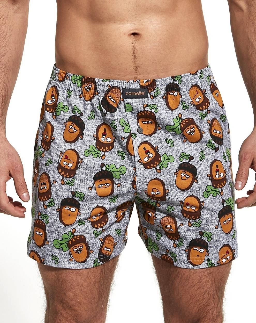 

Мужские Боксеры Сornette Сlassic осень 2021г 001-101 L, Серый