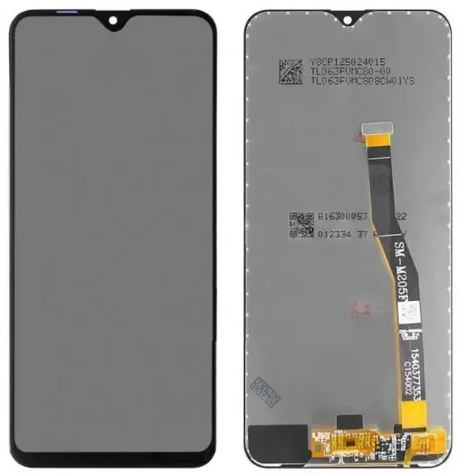 

Дисплей Samsung M205 Galaxy M20 (2019) модуль в сборе с тачскрином, черный, Original переклеенное стекло