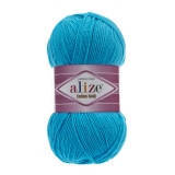 

Alize Cotton Gold (Ализе Коттон Голд) № 16 бирюзовый (Пряжа хлопок, нитки для вязания)