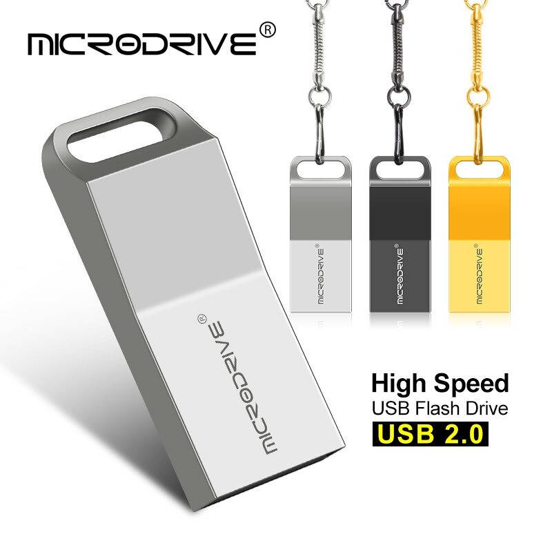 

USB флешка 32 GB. Металлический водонепроницаемый корпус Темно-серый