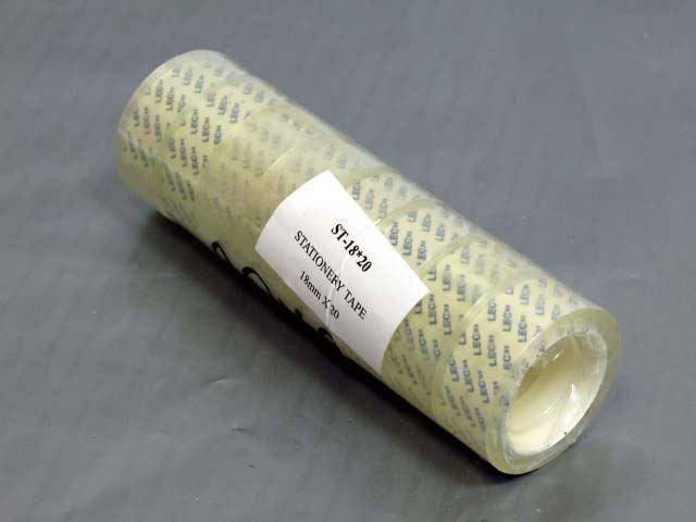 

Скотч Канцелярский Упаковочный(20м\8шт)(18х20)(1 пач)Прозрачный Сверхпрочный Липкий