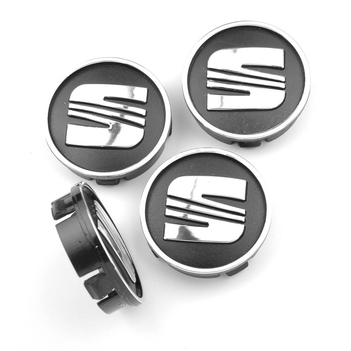 

Колпачки в диски SEAT, Заглушки для дисков Сиат 60/55мм (4шт)