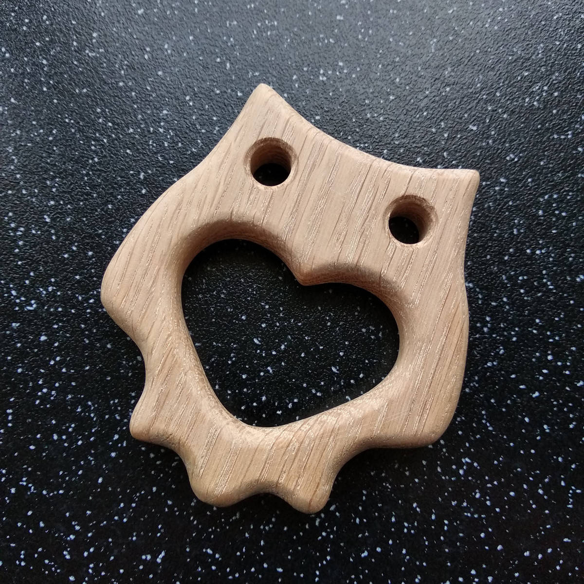 

Грызунок деревянный "Совушка" дуб, Бежевый