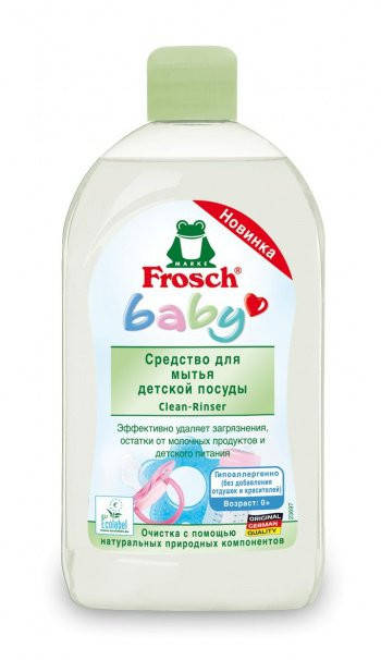 

Средство "Frosch" для мытья детской посуды, 500 мл (Оригинал)
