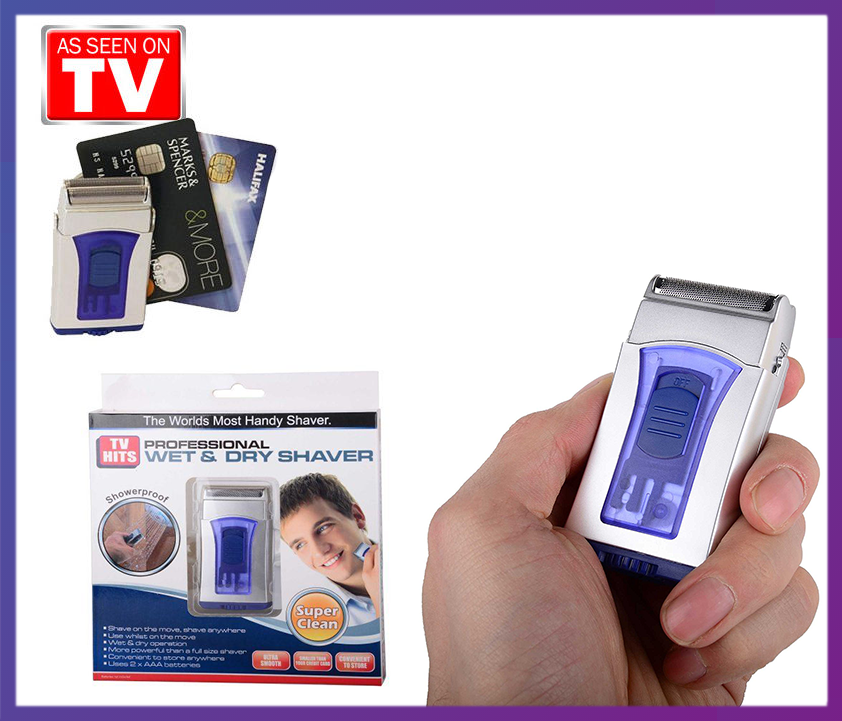 

Минибритва для сухого и влажного бритья Wet & Dry Shaver ( Вет Драй Шейвер), Качество s