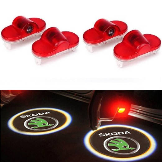 

Подсветка в двери с логотипом Skoda Octavia Tour / Octavia A5 (4шт)