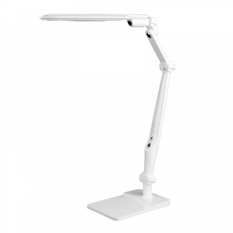 

Настольная LED лампа 10W на подставке + струбцина Белая, Белый