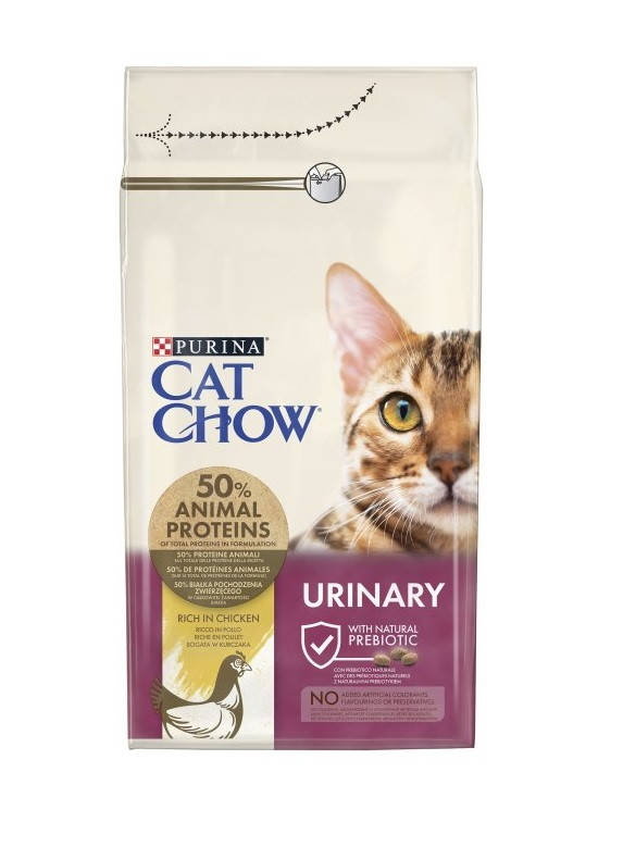 

Сухой корм Purina Cat Chow Urinary Tract Health с курицей 1.5 кг для здоровья мочевой системы котов и кошек