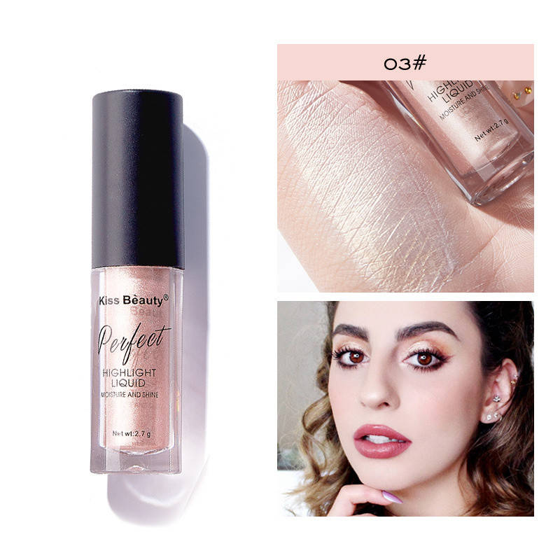 

Жидкие хайлайтеры Kiss Beauty Perfect Highlighter Liquid 3
