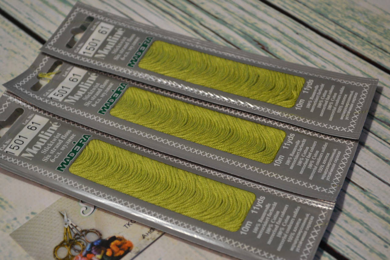 

Мулине Madeira, цвет 1501