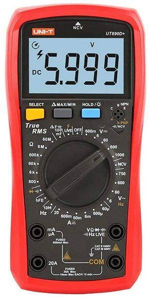 

Цифровой мультиметр UNI-T UT890D+