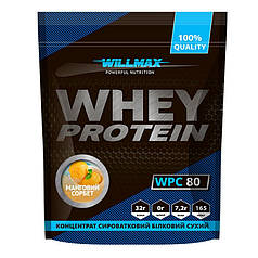 Протеїн Willmax Whey Protein WPC80, 920 г Манговий сорбет