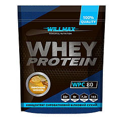 Протеїн Willmax Whey Protein WPC80, 920 г Лимонний чизкейк