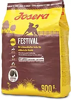 Сухий корм для вибагливих собак Josera Festival з лососем і делікатним соусом 900 г