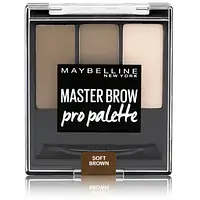 Тени для бровей Maybelline Brow Design Kit NU 03 - Soft Brown