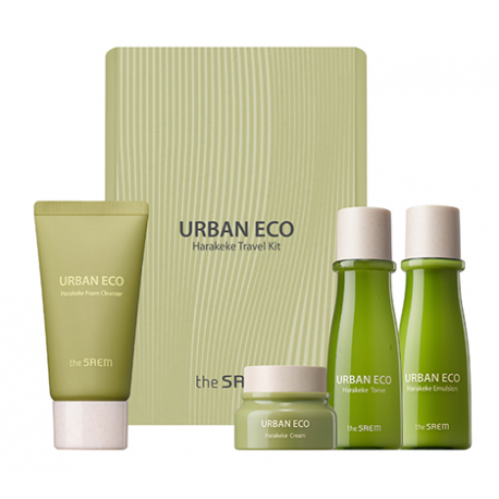 Набір кремів для оздоровлення шкіри The Saem Urban Eco Harake Travel 4 Kit 25 мл, 31 мл, 31 мл, 8 мл, фото 1