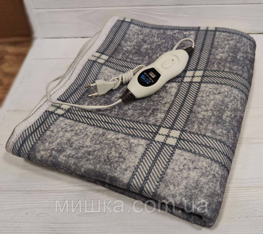 Простирадло з електропідігрівом, 3 режими роботи, 1500*700, фото 1