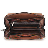 Чоловічий гаманець Jeep. Чоловічий клатч. Гаманець чоловічий місткий портмоне Чорний, фото 4