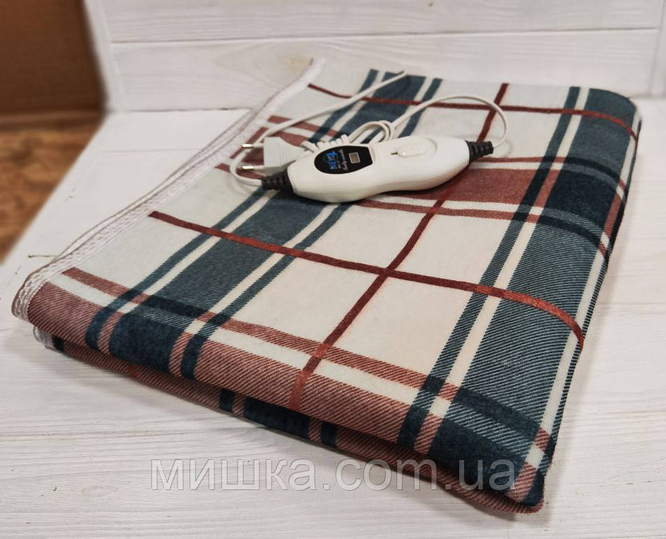 Простирадло з електропідігрівом, 3 режими роботи, 1500*700, фото 1