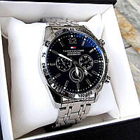 Серебряные мужские наручные часы Tommy Hilfiger / Томми Хилфигер