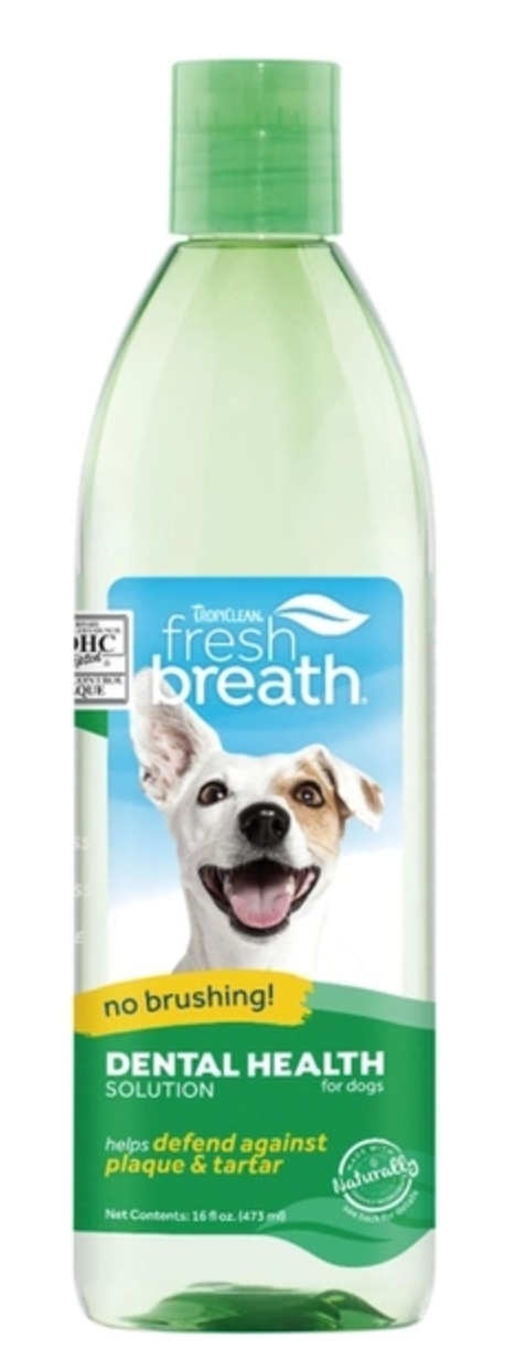 Tropiclean Oral Care Water домішка у воду для собак 473 мл (догляд за порожниною рота плюс свіже дихання)