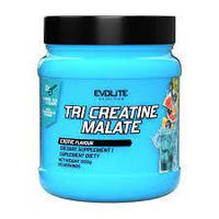 Tri Creatine Malate Evolite Nutrition, 300 грам (зі смаком)