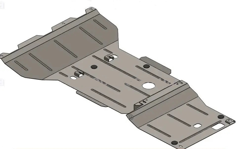Захист двигуна Jeep SRT-8 (2005-2010) об'єм-6,1; 3,7 i ZippoFlex (Оцинковка), фото 1