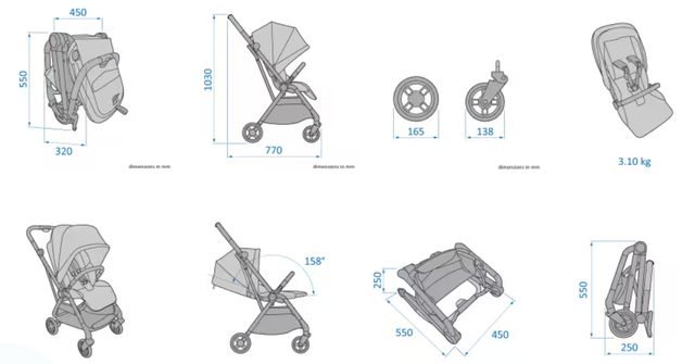 Коляска прогулянкова MAXI-COSI LEONA Коляска прогулянкова MAXI-COSI LEONA
