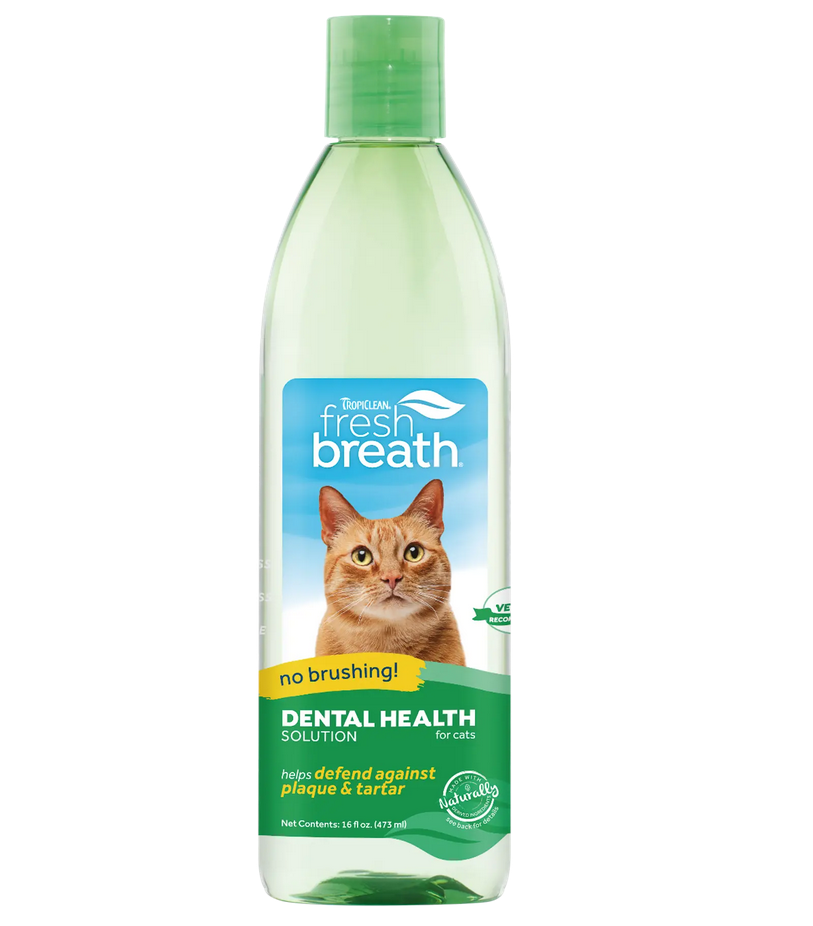 Tropiclean Oral Care Water домішка у воду для кішок 473 мл (догляд за порожниною рота плюс свіже дихання)