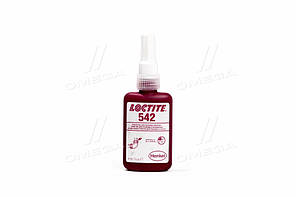 Фиксатор ризьби Loctite 542 анаеробний, середньой мицности для ризьби до 3/4" 50мл 246613 UA58