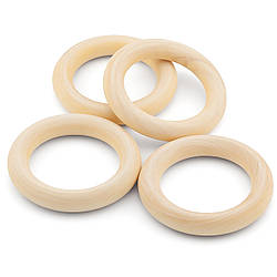Дерев'яна основа круг-кільце 65 мм 3 шт.