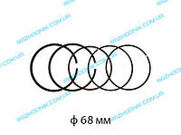 Поршневі кільця на Мотоблок Бригадир МК-80Б