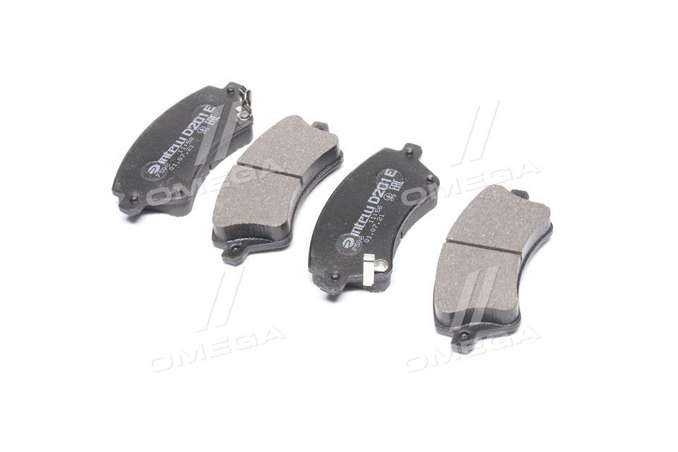 Колодка торм. диск. TOYOTA COROLLA передн. (пр-во Intelli) D201E UA58