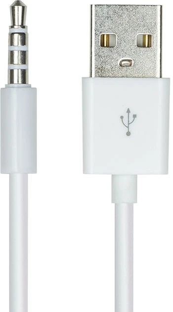 SYNC Usb Зарядний пристрій для MP3 плеєра в машину 3.5 mm Jack to USB Apple iPod Shuffle