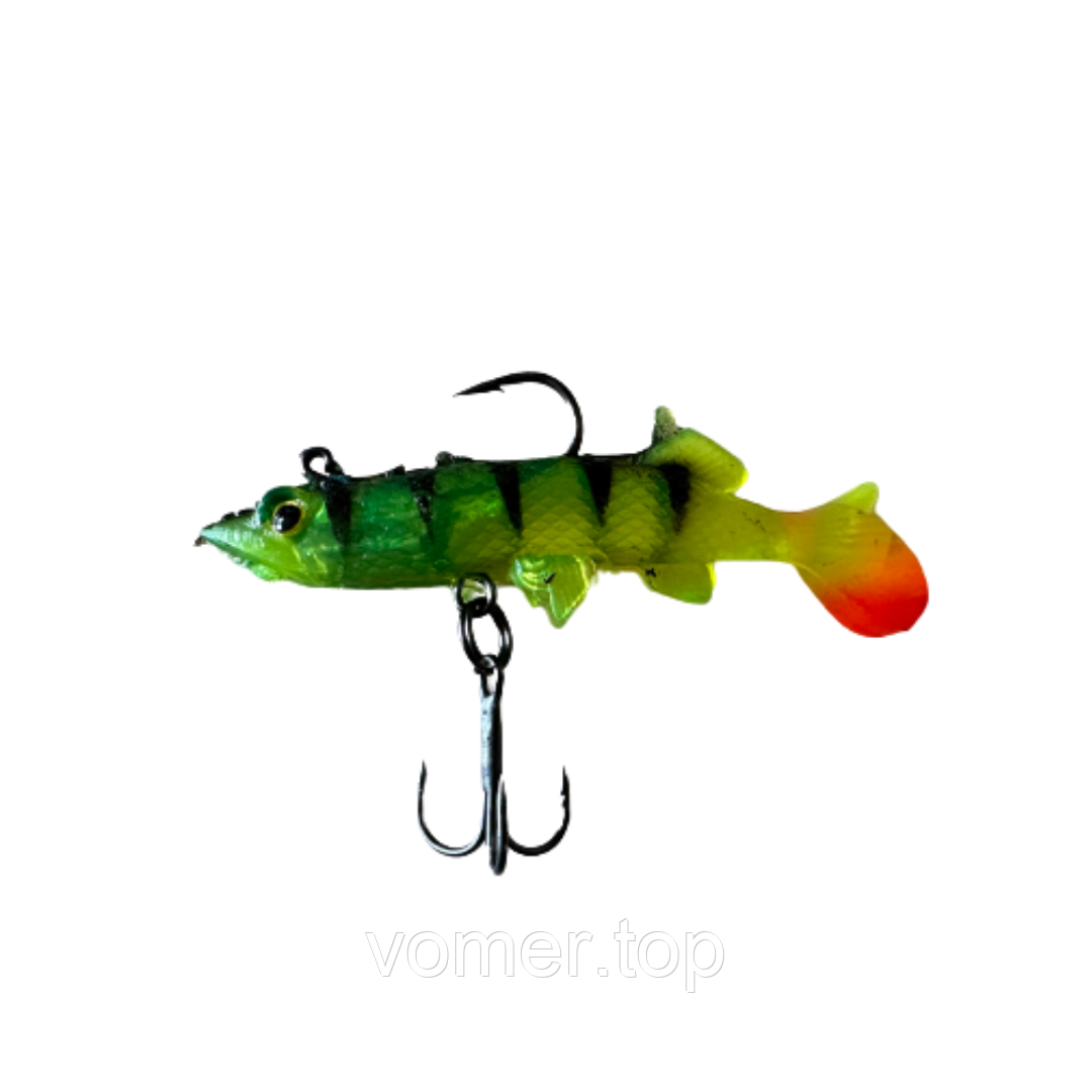 Силіконовий монтаж Lucky Bait 4.8g 5шт в упаковці 6см COL518