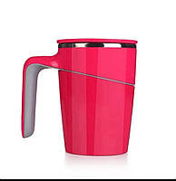 Термочашка непроливайка стійка Youpin (Xiaomi) 470 мл c присоскою, Термокружка термос для кави Червоний