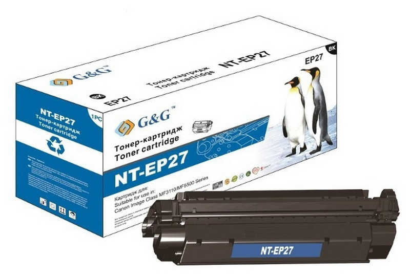 Картридж ep 27 аналог, для Canon LBP-3200, MF3110 Black