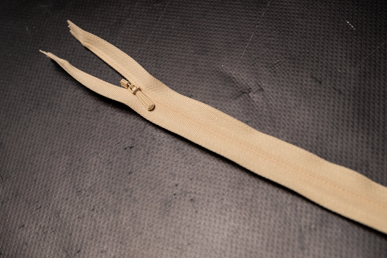 Потайная молния для платья, застежка молния скрытая, материал коттон ...