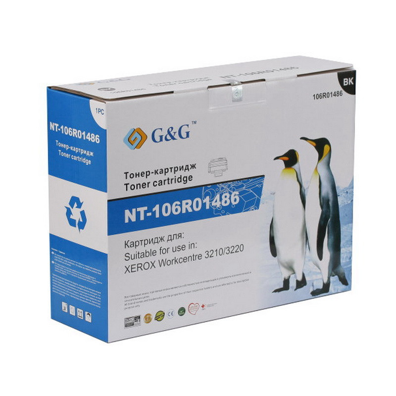 106r01487 сумісний картридж (аналог) для Xerox WC 3210/3220, G&G-106R01487 max black