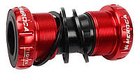 Каретка Meroca BB52 Hollowtech II BSA червона (ROCA-red)