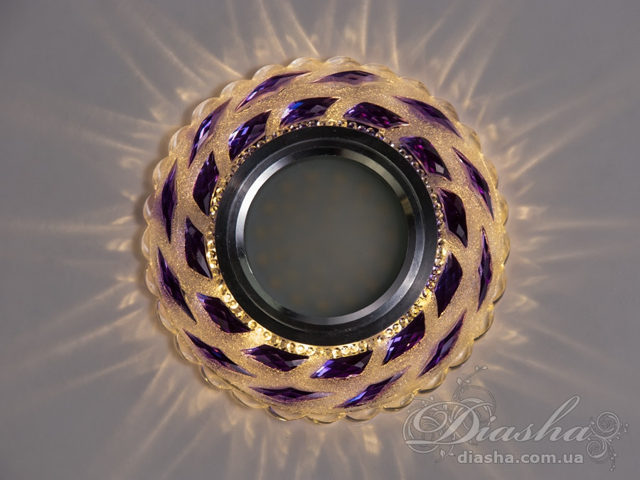 Світильник з вбудованим світлодіодним підсвічуванням 10x0.8 см