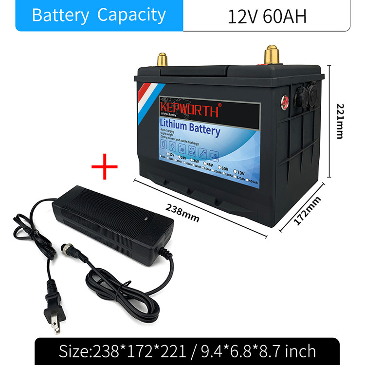 Акумулятор Kepworth LiFePo4 12V 60Ah