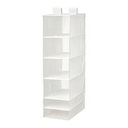 Модуль для зберігання з 6 відділеннями IKEA SKUBB білий 002.458.80