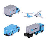 Набір металевих машинок Majorette MAERSK Логістика 4 шт (2057290), фото 3