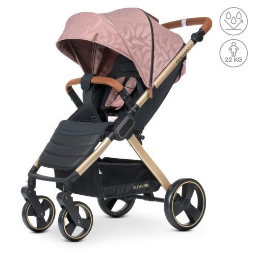Коляска дитяча El Camino ME 1053G DYNAMIC PRO Special Pink, рожевий