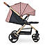 Коляска дитяча El Camino ME 1053G DYNAMIC PRO Special Pink, рожевий, фото 10