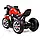 Дитячий електромобіль мотоцикл Bambi M 3639-3 (MP3, USB, двигун 25W, акум.6V5AH), фото 7