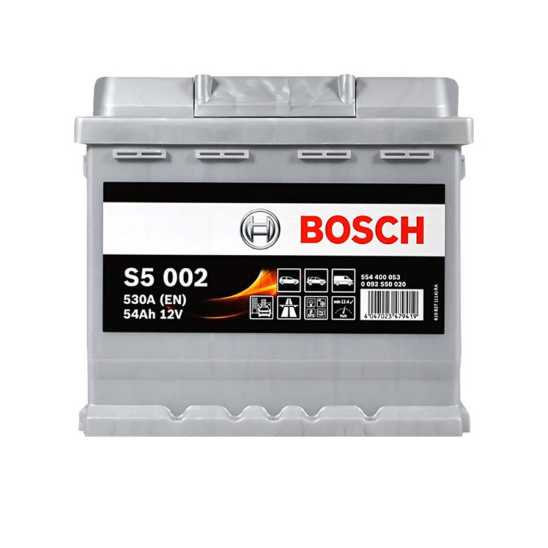 Автомобільний акумулятор BOSCH S5 54Ah 530A R+ (S50 020) (L1)